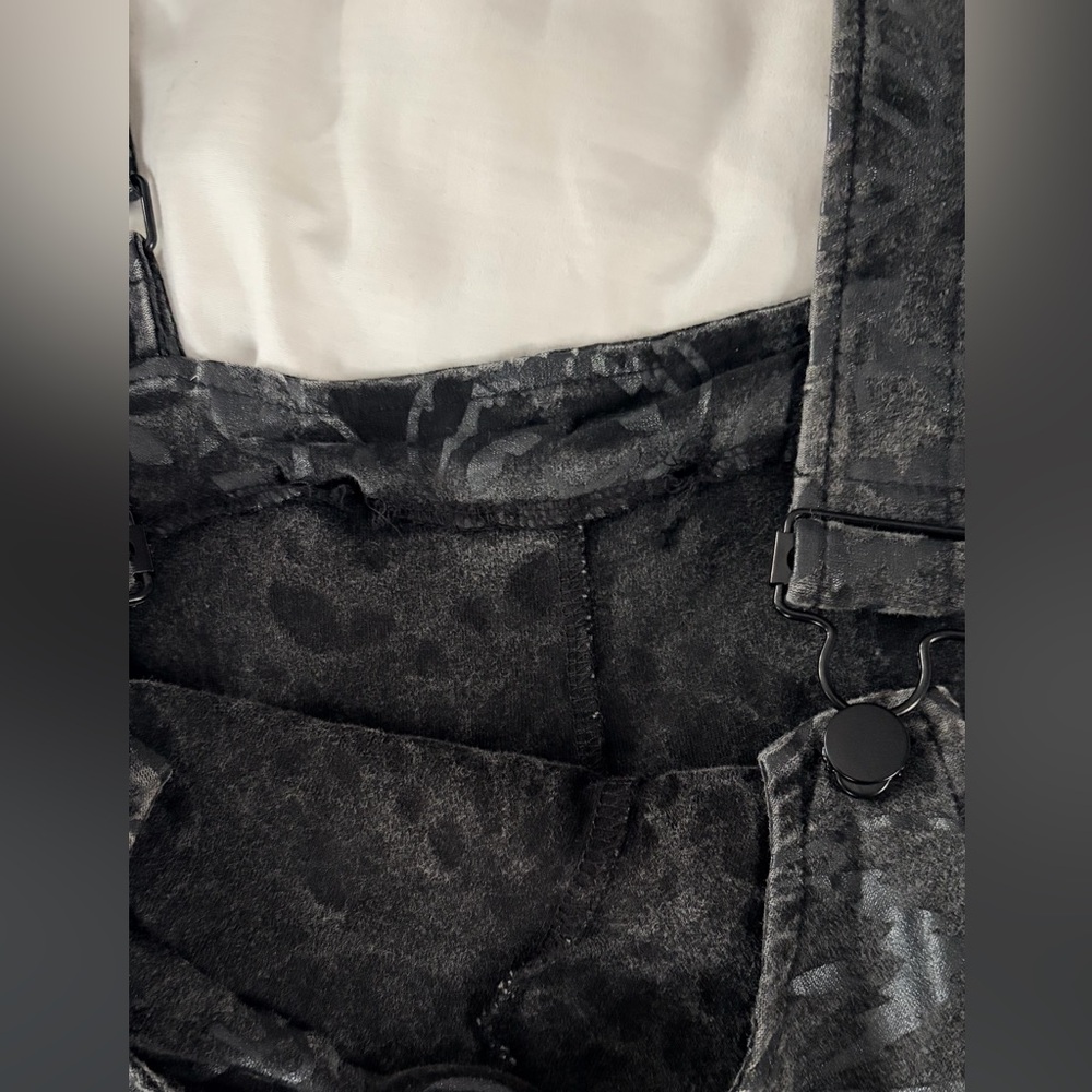 Foxblood Edgy Black Halloween Women's Jumpsuit XL - Picture 4 of 5